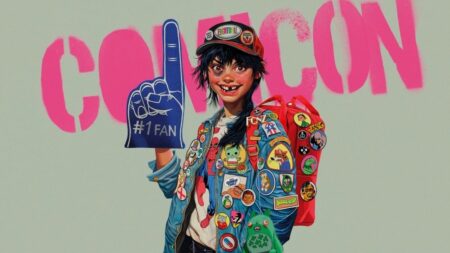 Un personaggio del COMICON 2025