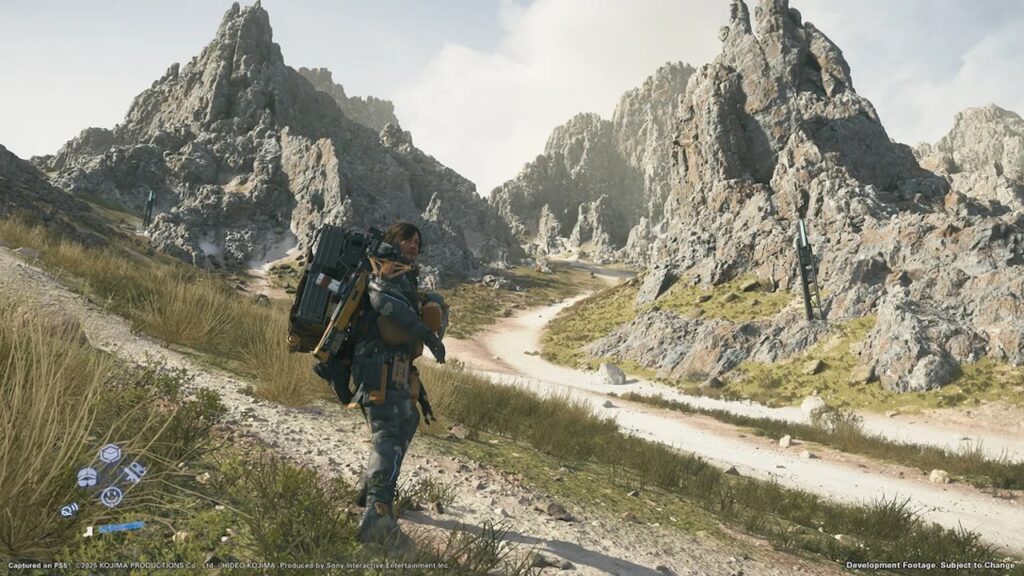 Sam Porter Bridges di Death Stranding 2: On The Beach