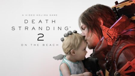 Sam Porter Bridges mentre bacia Louise di Death Stranding 2: On The Beach
