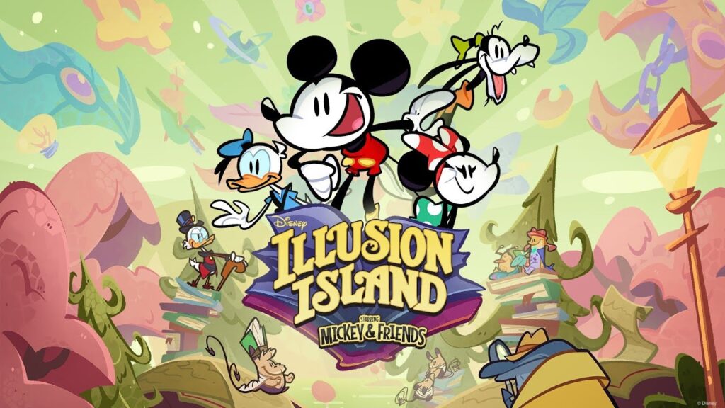 I protagonisti di Disney Illusion Island Starring Mickey & Friends