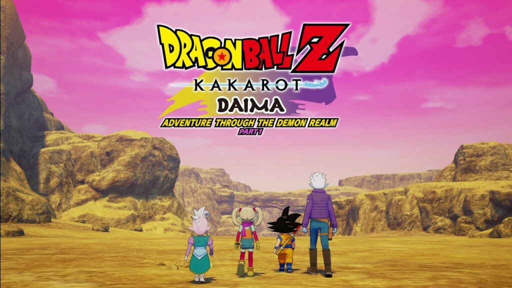 I personaggi principali di Dragon Ball Z: Kakarot - Daima Adventure: Trough the Demon Realm Part 1