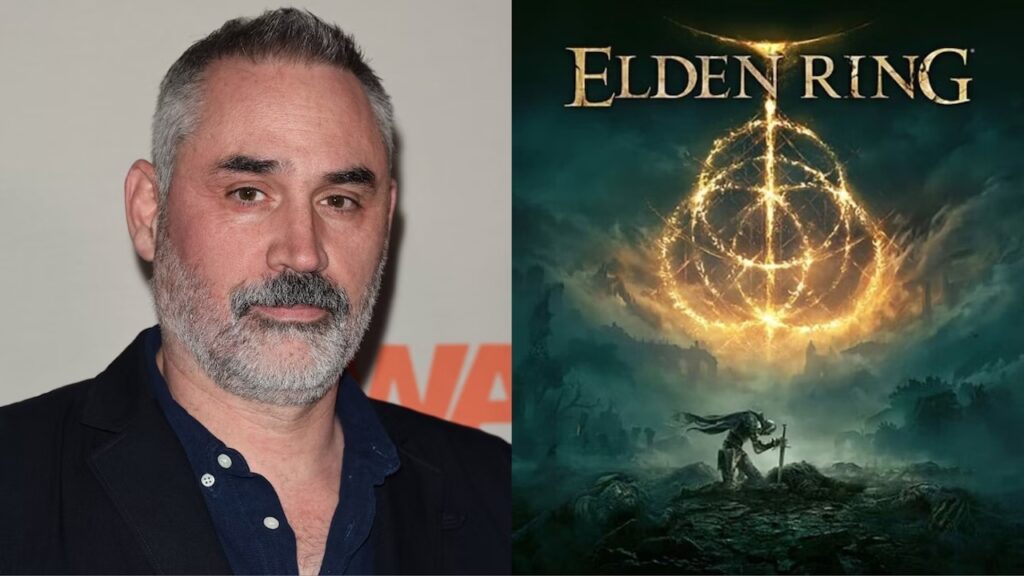 Alex Garland con al fianco il Senzaluce di Elden Ring