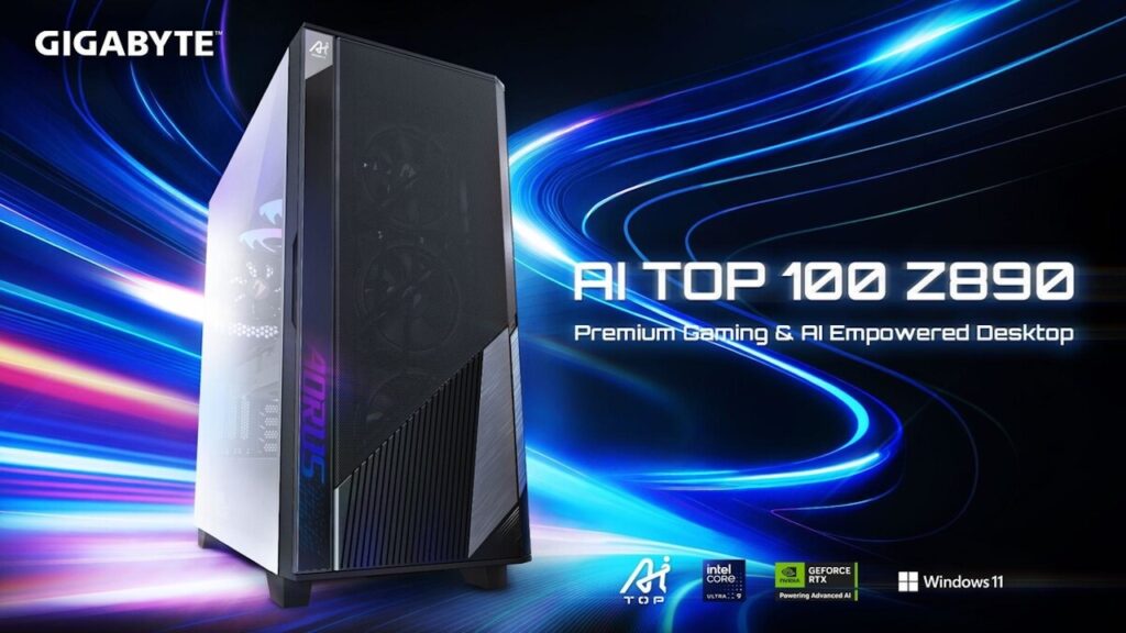 AI Top 100 Z890 di Gigabyte