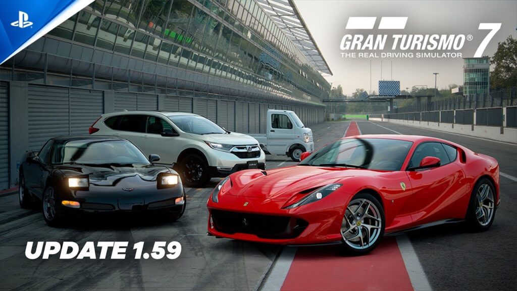 Quattro auto di Gran Turismo per l'aggiornamento 1.59