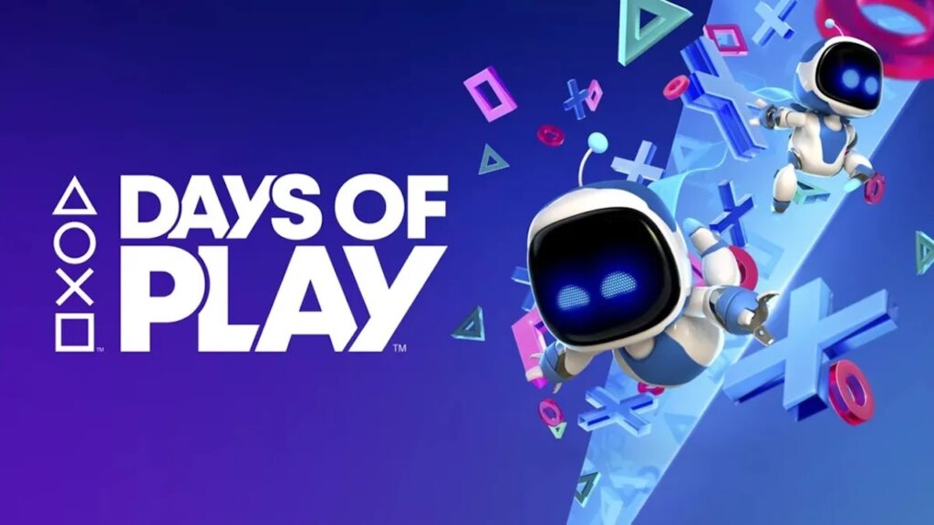 Astro Bot con il logo dei Days of Play