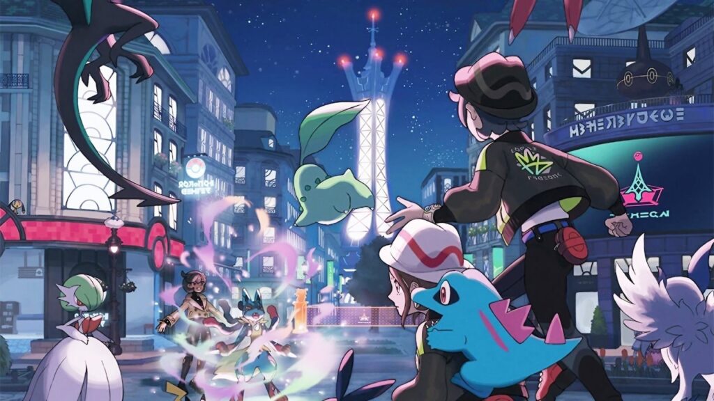 I protagonisti di Leggende Pokémon: Z-A
