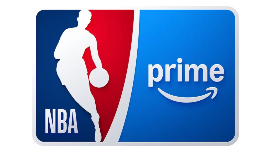 Il logo dell'NBA di Amazon Prime Video