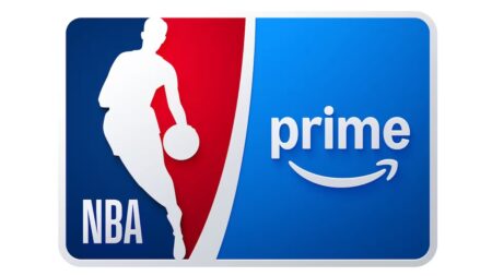 Il logo dell'NBA di Amazon Prime Video