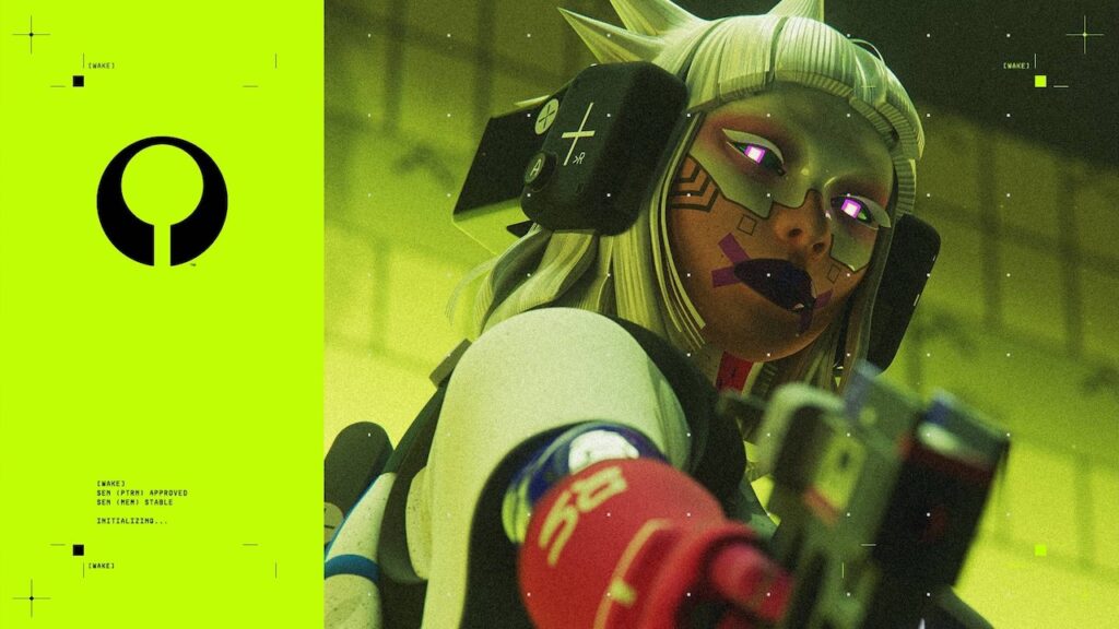 Una ragazza di Marathon di Bungie