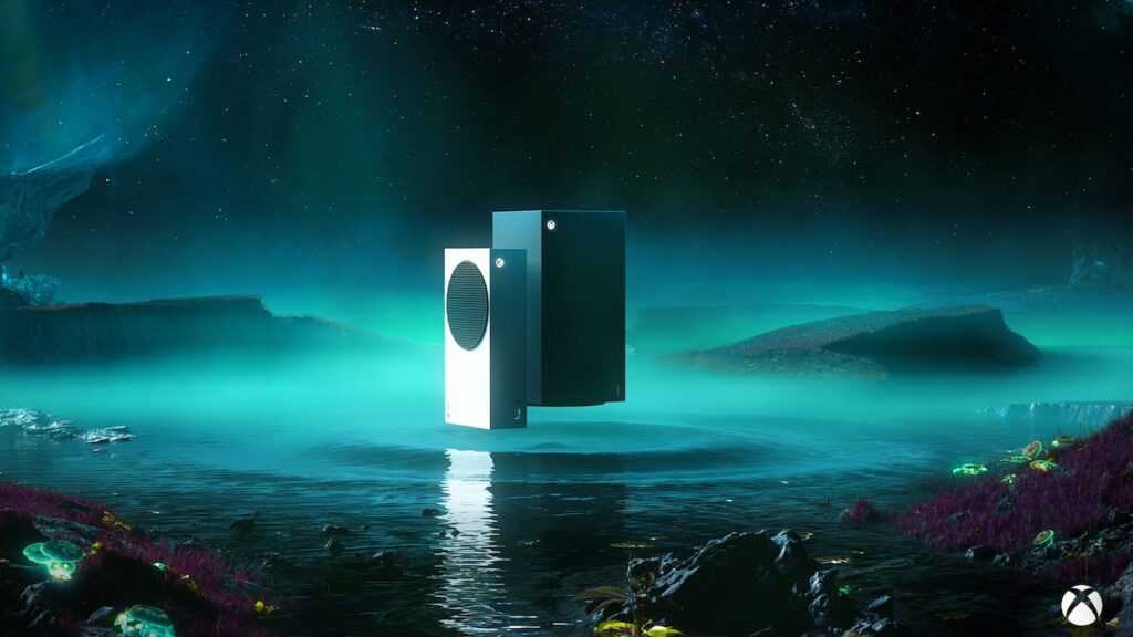 Xbox Series X e Series S sull'acqua