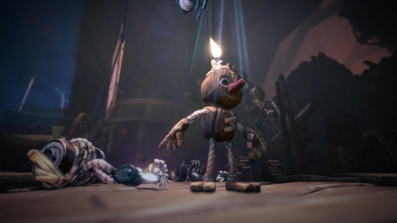 Once upon a puppet: un burattino di legno sul palco di un teatro