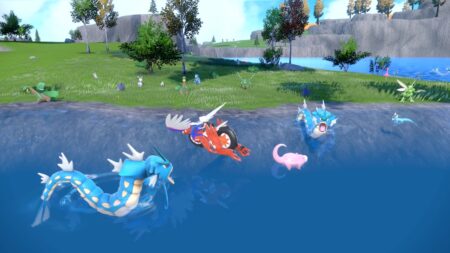 Un allenatore di Pokémon Scarlatto e Violetto