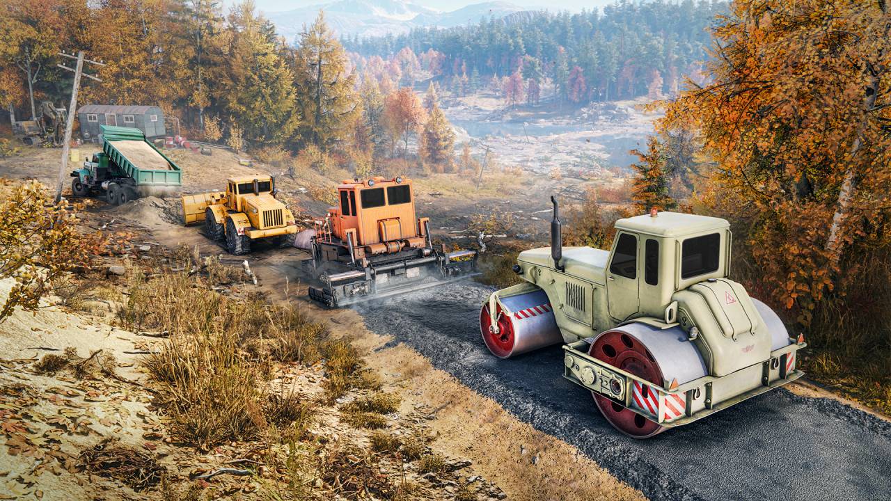 strada asfaltata in roadcraft