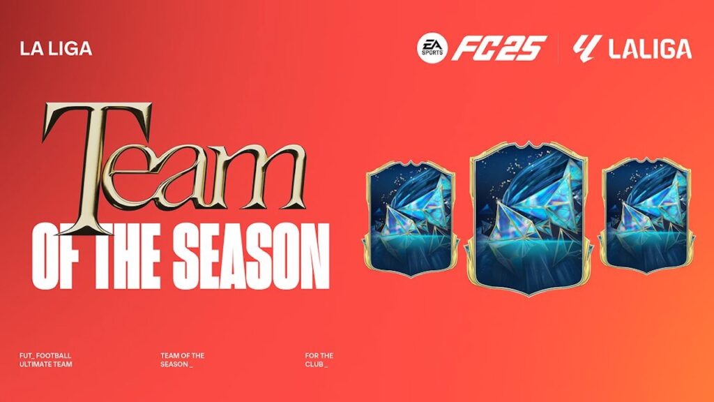 Le carte del Team of the Season di EA Sports FC 25