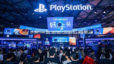 Alcuni giocatori cinesi di PlayStation