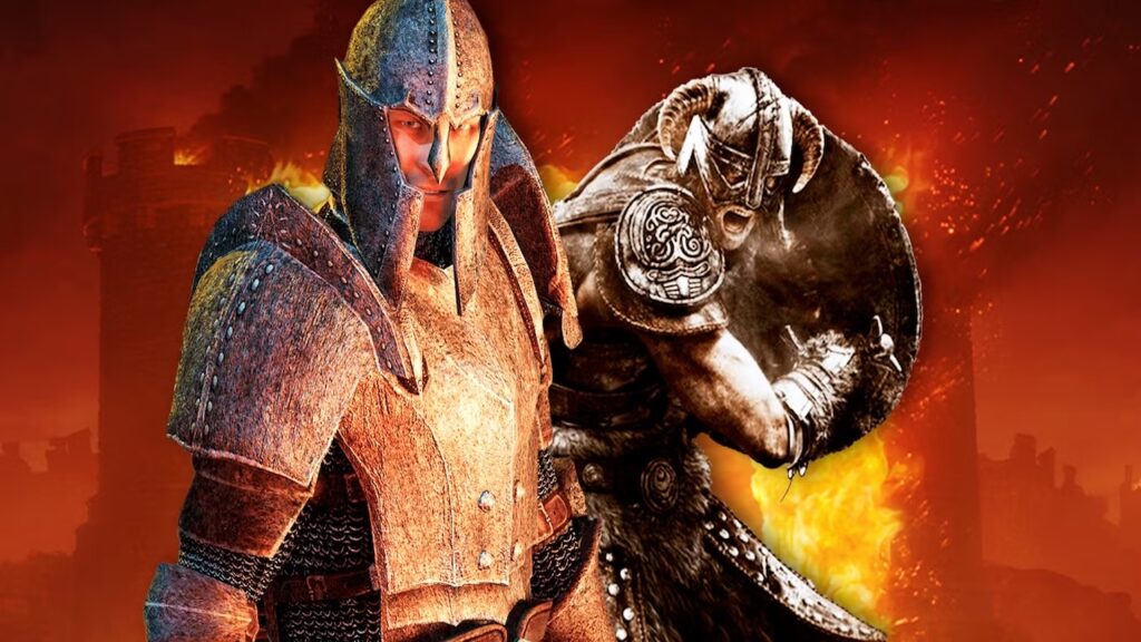 I personaggi principali di The Elder Scrolls 4: Oblivion Remastered e Skyblivion