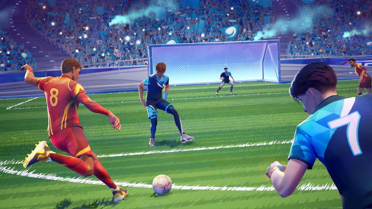 Tiro di un calciatore in REMATCH