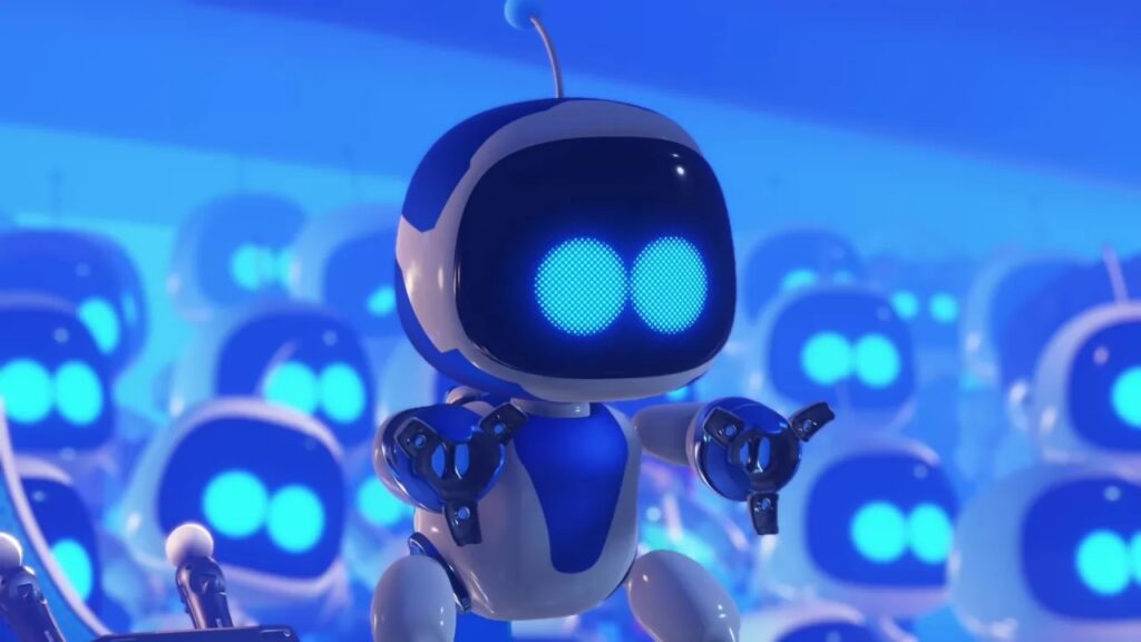 Astro Bot nell'astronave