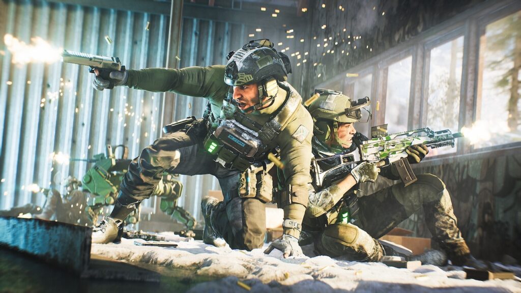 Due soldati di Battlefield