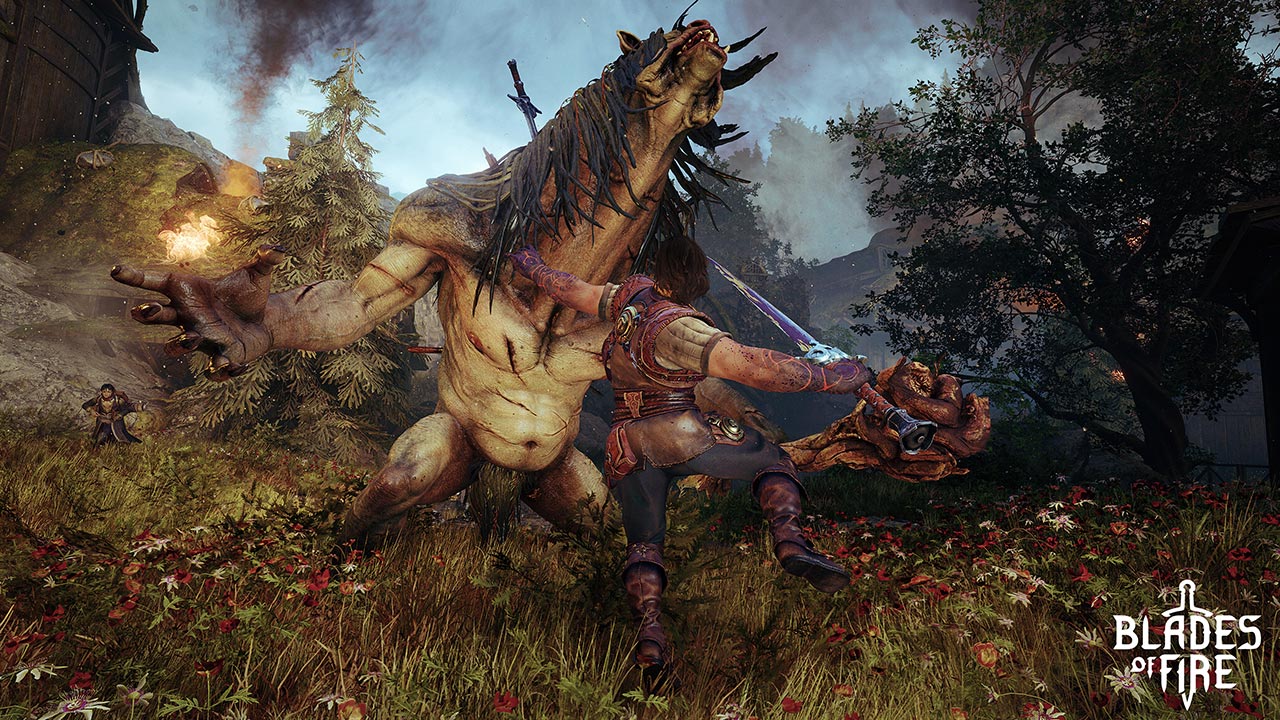 Aran de Lira combatte contro un troll