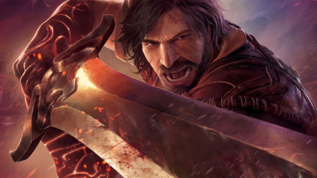 Blades of Fire, la cover art