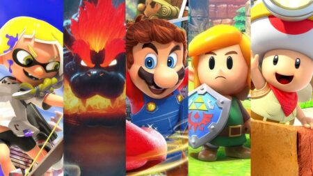 Alcuni personaggi dei giochi Switch 1 per Nintendo Switch 2