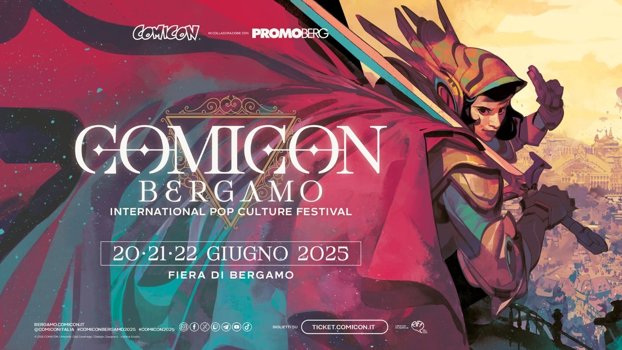 COMICON Bergamo Pop Culture Festival 2025, parte la terza edizione con tante novità COMICON Bergamo Pop Culture Festival 2025, parte la terza edizione con tante novità