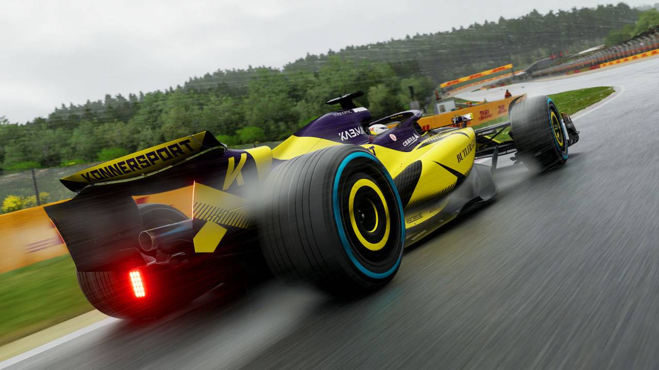 Vettura da Formula 1 della scuderia Konnensport