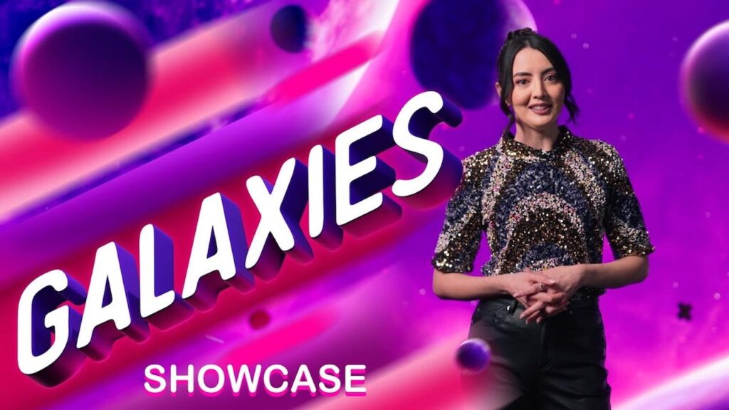 Una donna del Galaxies Showcase