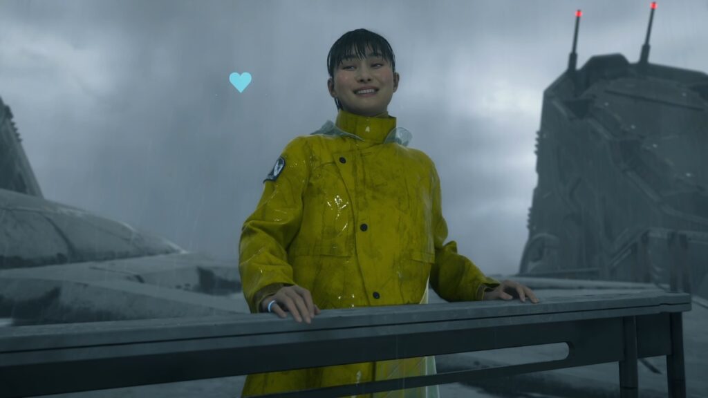 Rainy di Death Stranding 2: On The Beach