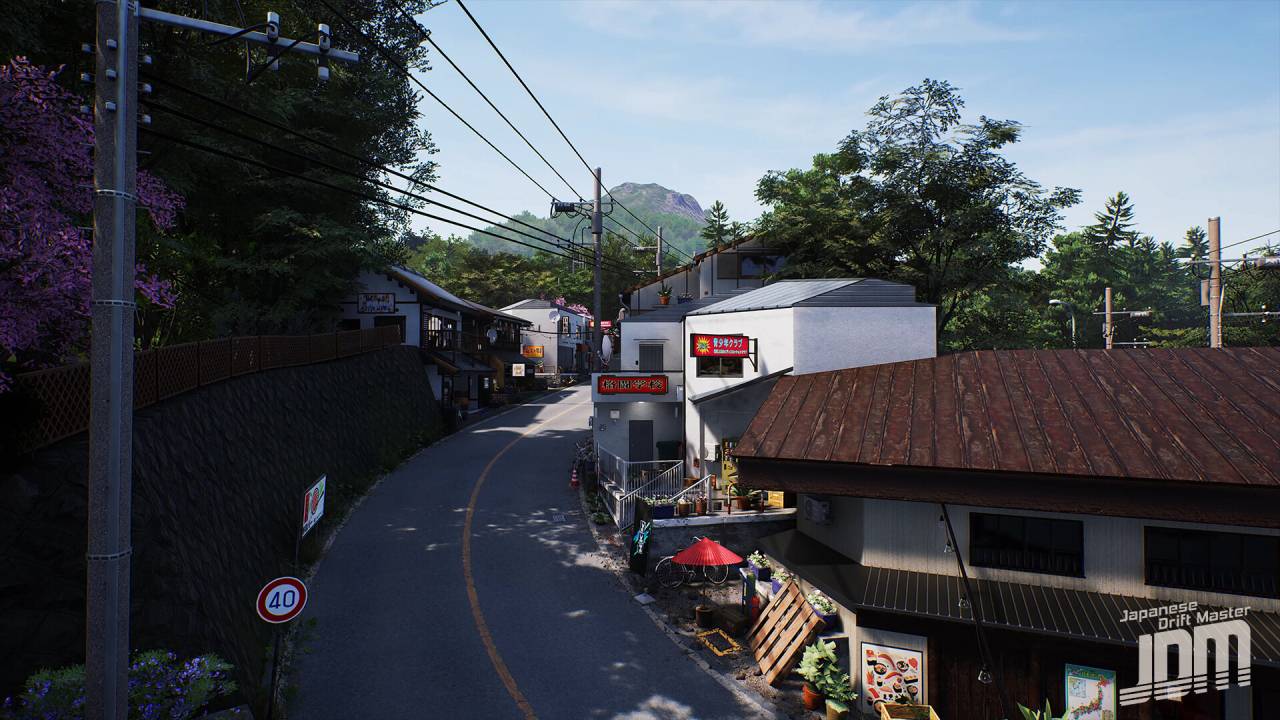 strada giapponese tradizionale in japanese drift master