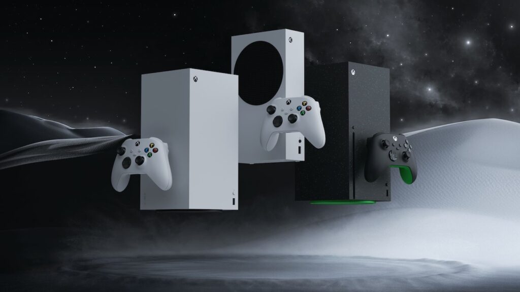 Una Xbox Series X ed una Xbox Series S