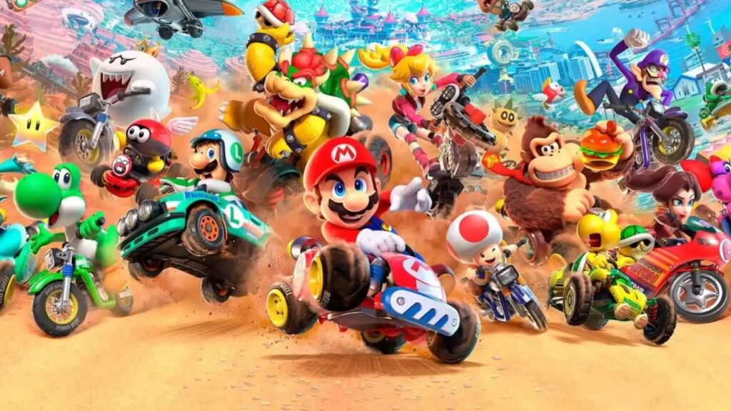 I personaggi di Mario Kart World