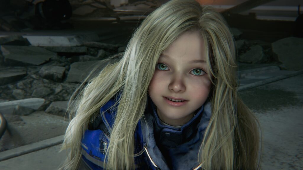 La bambina protagonista di Pragmata