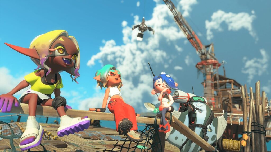 I protagonisti di Splatoon Raiders