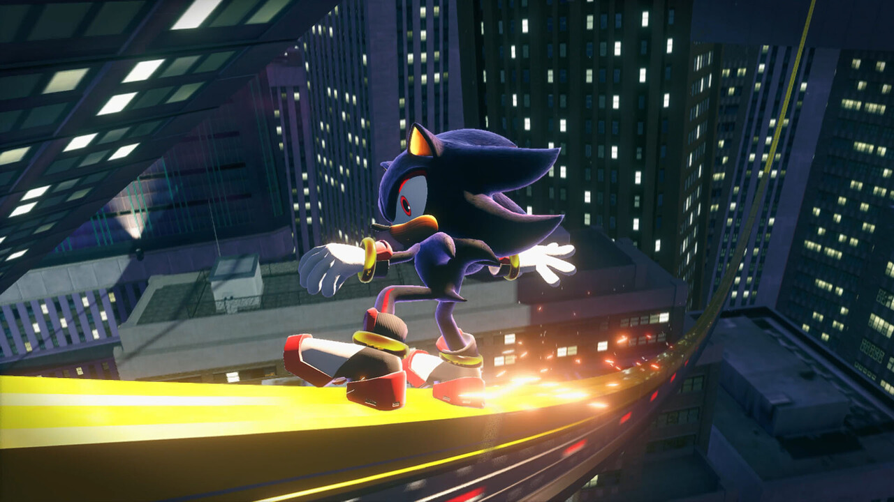 Shadow in azione su Sonic X Shadow Generations