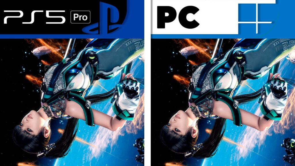 Eve di Stellar Blade con le versioni PS5 Pro e PC