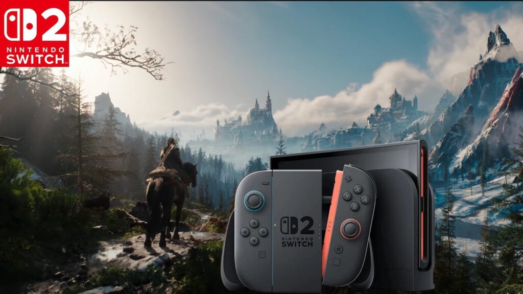Ciri di The Witcher 4 con un Nintendo Switch 2 al fianco