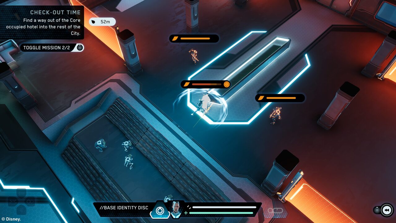 Luci al neon in TRON: Catalyst