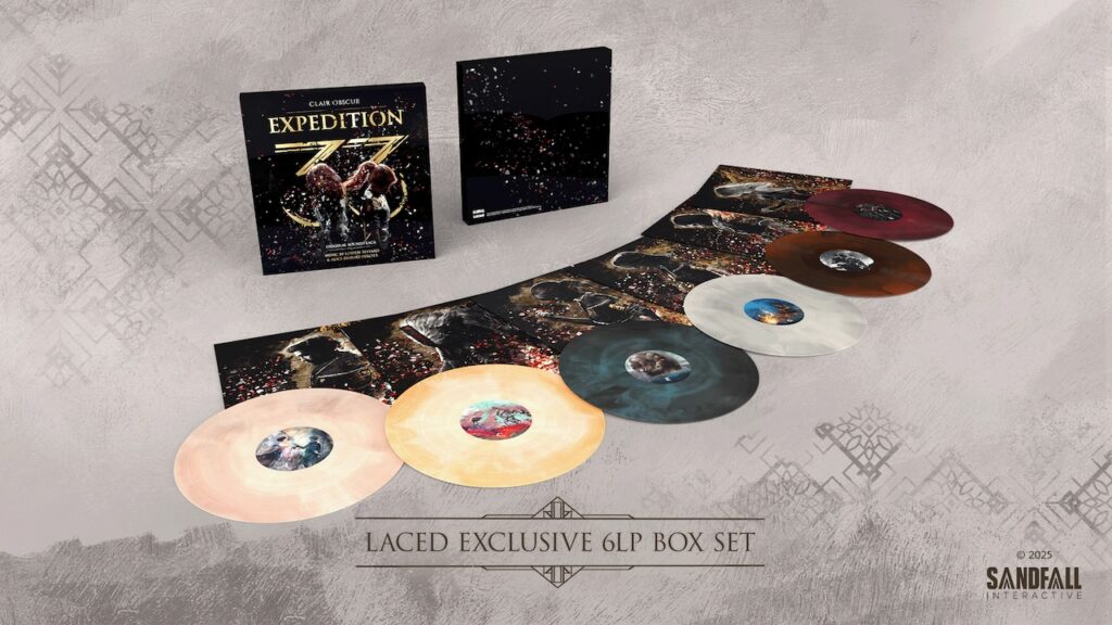 Il set di Vinili dedicati alla colonna sonora di Clair Obscur: Expedition 33