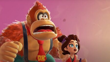 Donkey Kong e Pauline di Donkey Kong Bananza