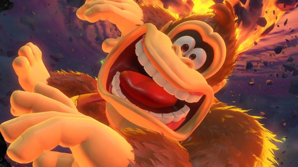 Donkey di Donkey Kong Bananza
