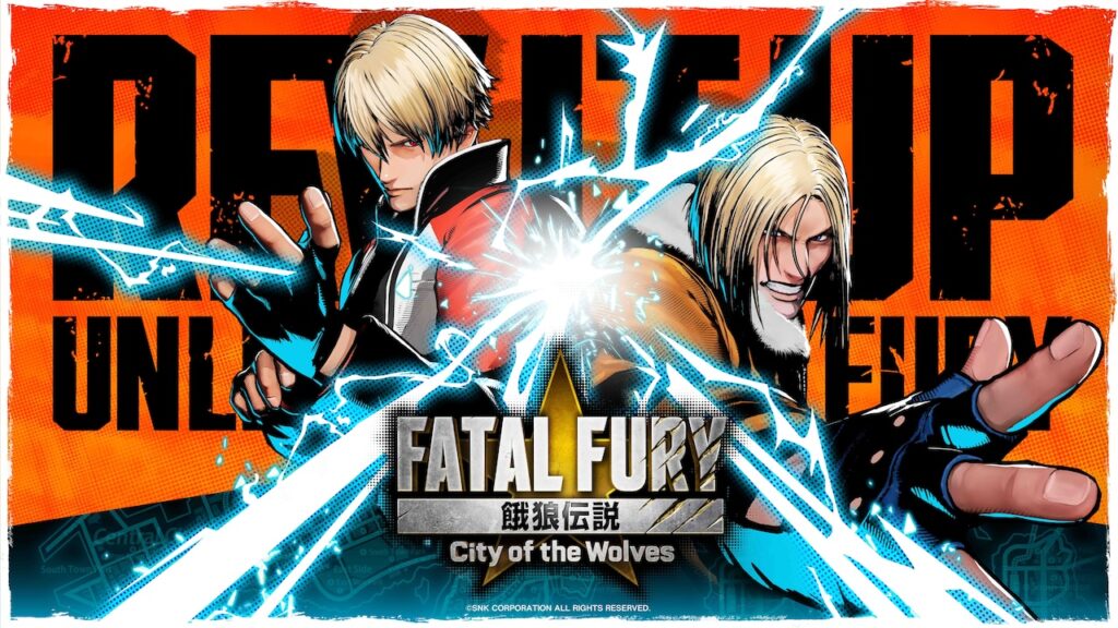 I due protagonisti di Fatal Fury: City of the Wolves