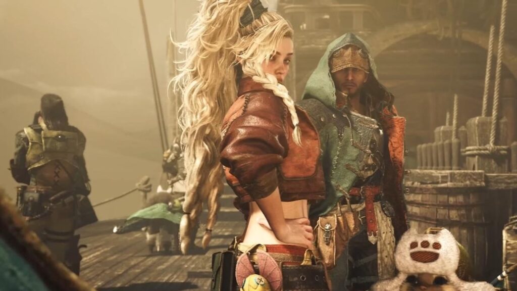 Gemma ed il cacciatore di Monster Hunter Wilds