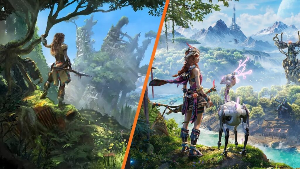 Le protagoniste di Horizon e Light of Moritam