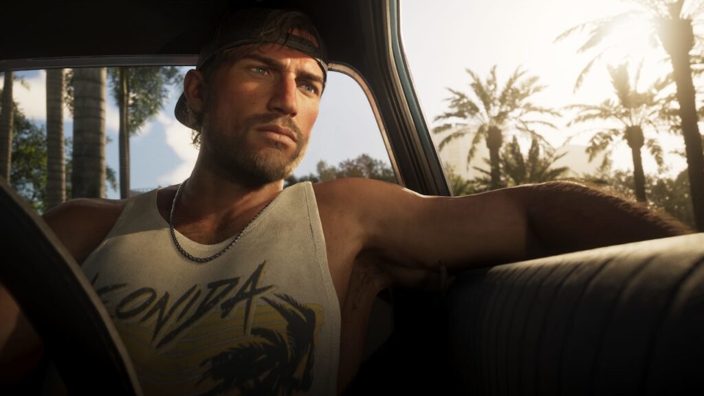 Jason di GTA 6 in macchina
