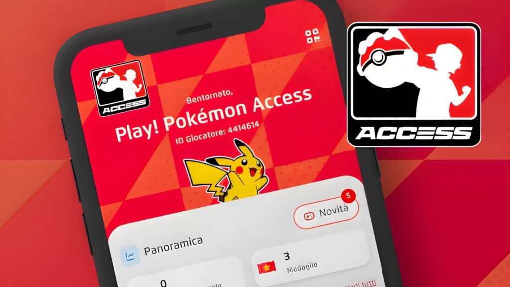 Il logo di Play! Pokémon Access