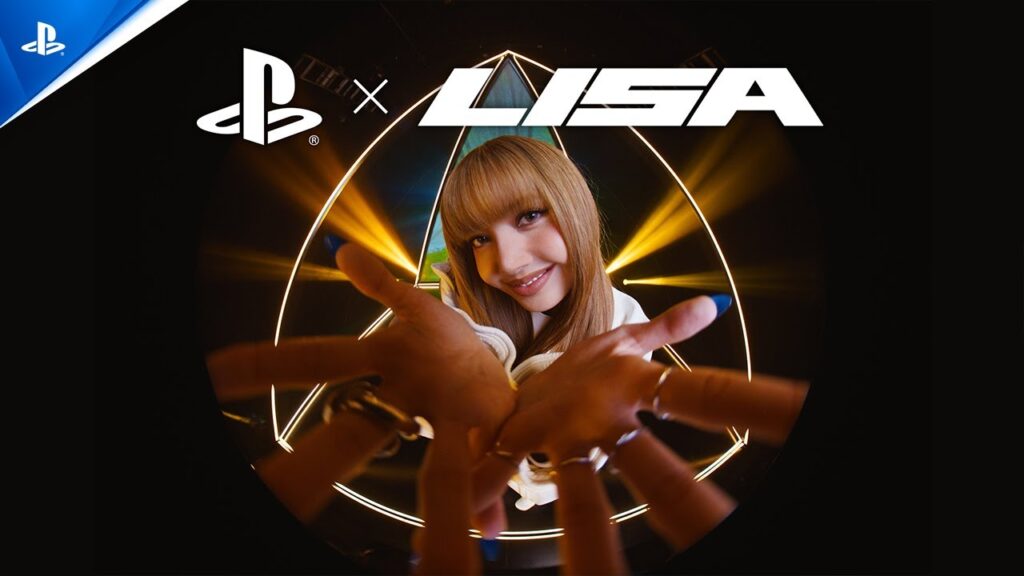 LISA con il logo di PS5