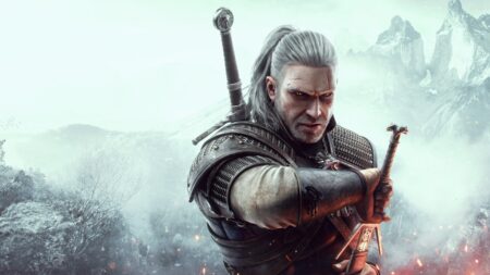 Geralt di The Witcher 3