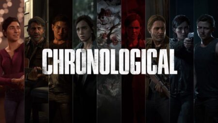 Il logo di Cronological di The Last of Us Parte 2